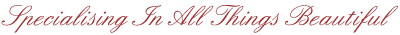 Boudoir PR services - Specialising in all things beautiful